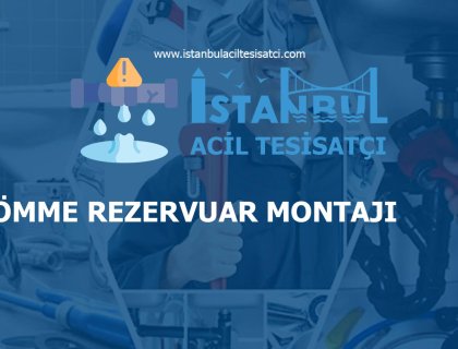 Gömme Rezervuar Montajı